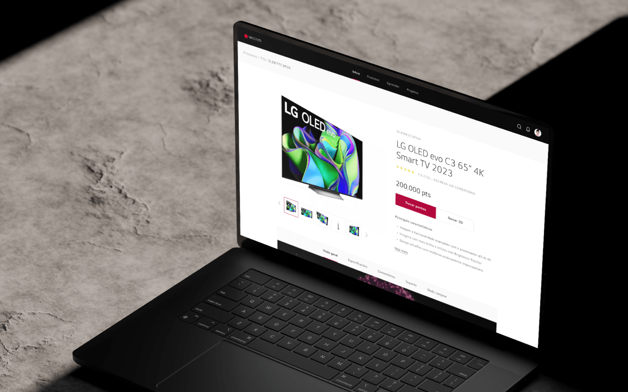 LG Magenta detail 5