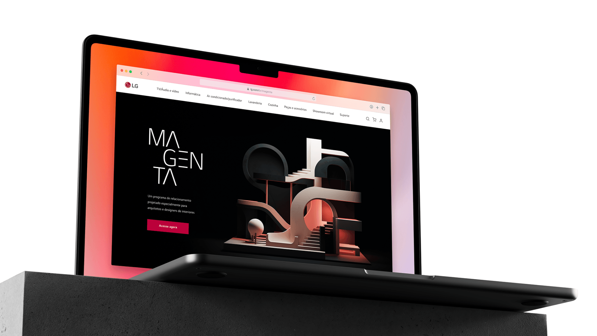 LG Magenta cover